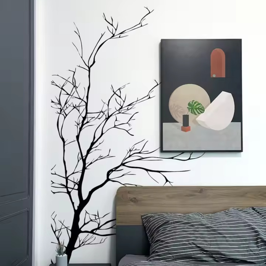 Bare branch vinyl wall stickers bedroom bathroom nurse office home bedroom living room wall art decoration stickers 241008