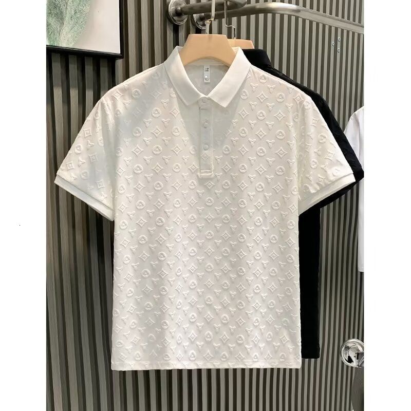 T Shirts For Men Designer Fashion Polo Shirt Y2k Polo Shirt Summer Sporty Style Breathable Tee Shirt Homme Graphic Tee Oversized Essential Clothes