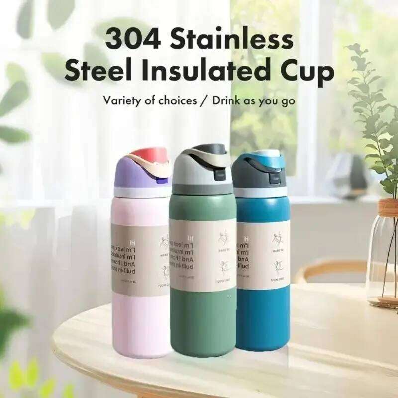 Stainless Steel Thermo Tumbler Vacuum Flask; High Quality Hot Cold Drinkware Mug; Thermal Coffee Water Bottle 26L0507 - view 5