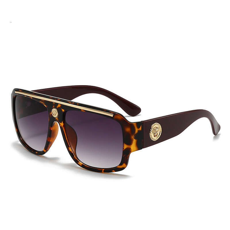 Luxury Sunglasses 2026 High-End Fashion Daily 2025 European And American New Style Men Thick Fashion Trade Large Frame Sunglasses Women