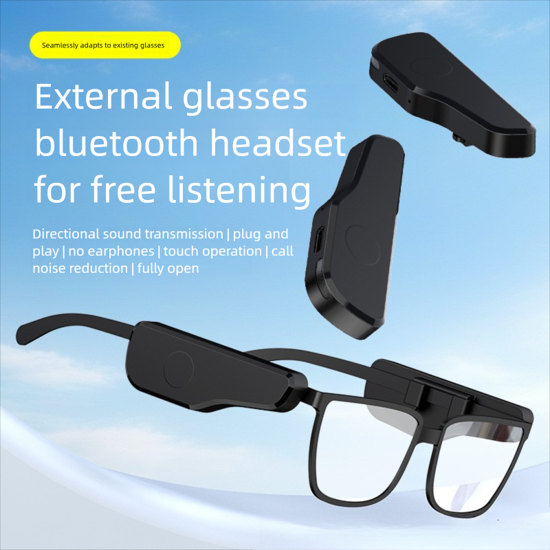 2026 New Designer Sunglasses For Both Men Women Luxury Black Technology External Intelligent Bluetooth Glasses Outdoor Cycling Sports Multi-functional