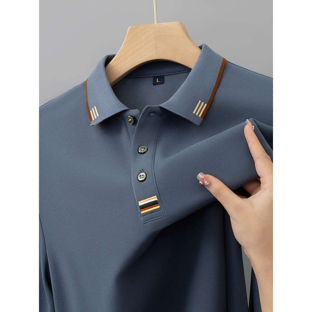 Designer 2026 Men's Short-sleeve T-shirt, New Cotton Summer Polo Shirt With A Collar, Red, Suitable For The Zodiac Year, Luxury Casual And Versat