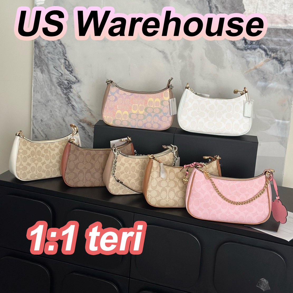1:1 c0achbaggs Designer Bags Shoulder Bags Women's Wallets Handbags Soft Underarm Bag Classic Crossbody Bags High-Quality Leather Vintage Style Fashion Handbags 20A