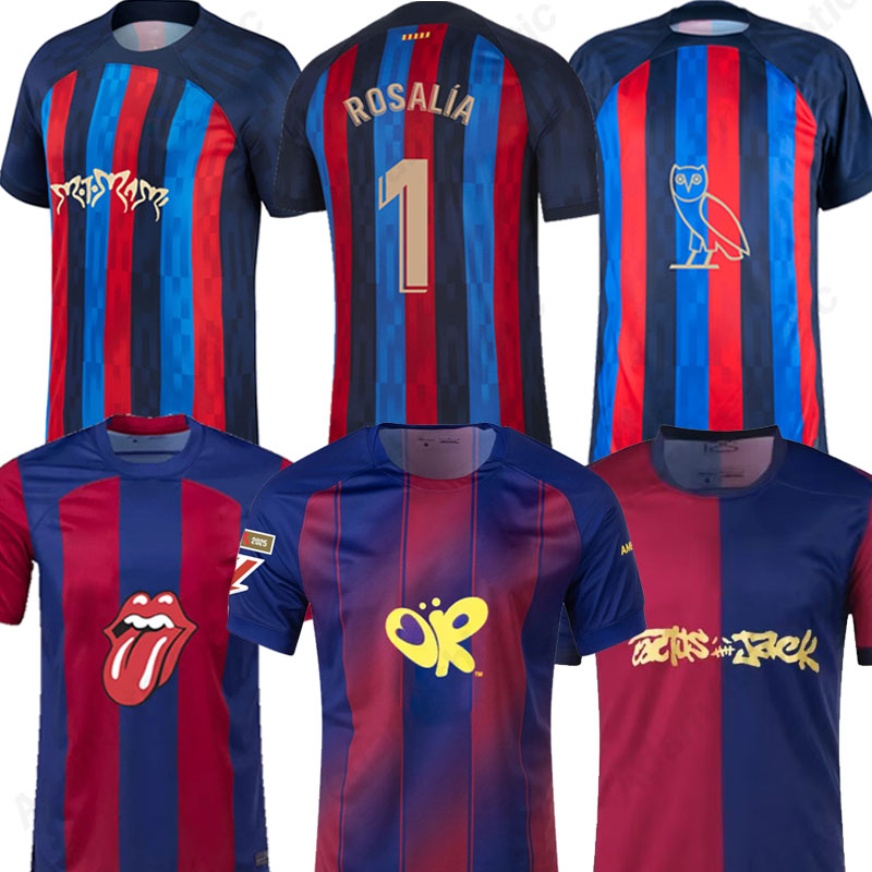 LAMINE YAMAL ROSALIA Special jerseys GAVI PEDRI Rolling Stone shirts Collaboration jersey