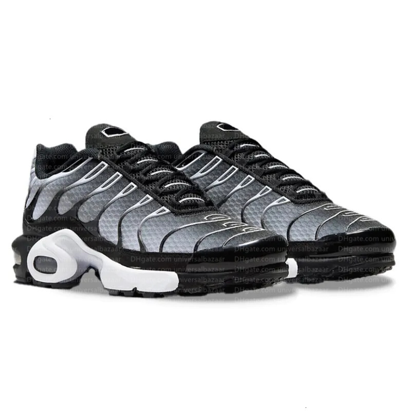 With Box Tn Plus kids Shoes Designer Athletic Children Outdoor Sneaker Triple White Black Gold Red Laser Blue Toddler girls boys kid Child trainer Spo
