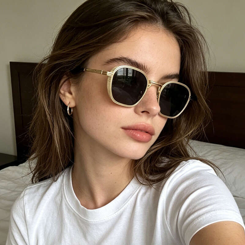 Fashion High-End Retro Sunglasses, Outdoor Camping And Fishing UV Protection Glasses Chunjinqiuli