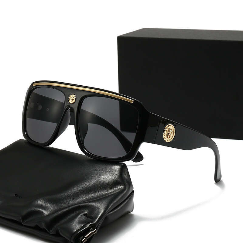 Luxury Sunglasses 2026 High-End Fashion Daily 2025 European And American New Style Men Thick Fashion Trade Large Frame Sunglasses Women