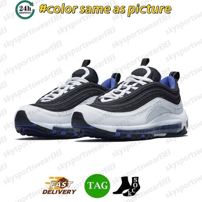 2026 Designer Shoes 97 97s Running Shoes Men Women Triple Black White Sean Wotherspoon Silver Gold Bullet University Volt Mens Outdoors Trainers Sneak