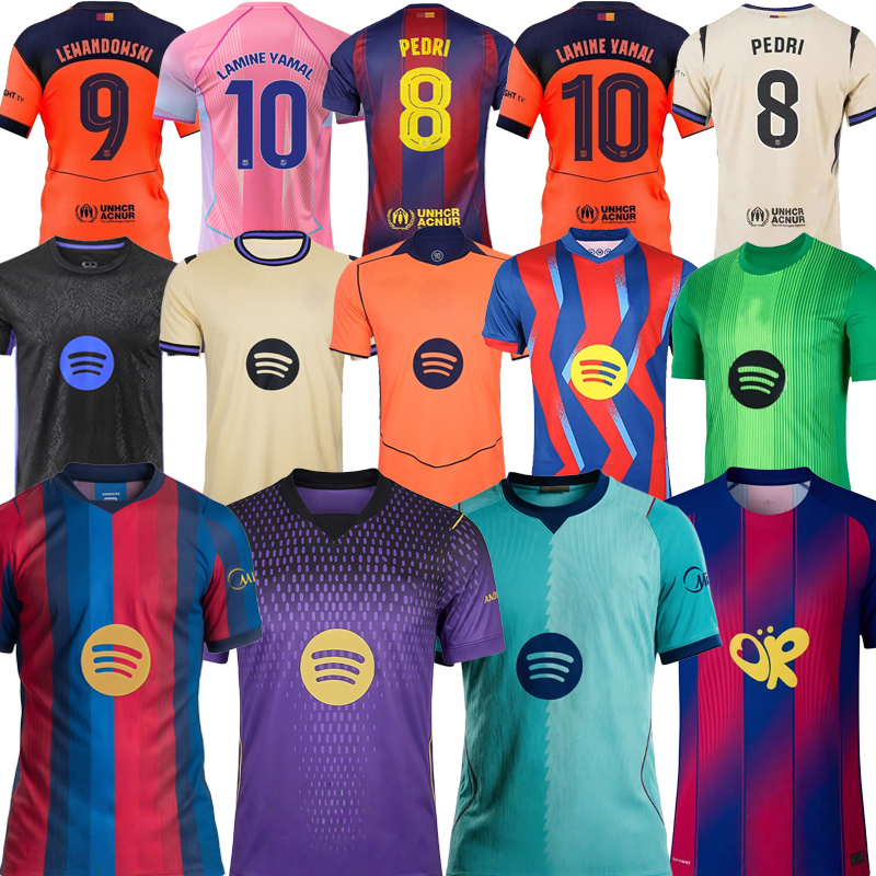 Barcelone 26 27 jersey RAPHINHA LAMINE YAMAL soccer jerseys Special Barcelonaes FERRAN LEWANDOWSKI camiseta de futbol PEDRI 25 26 GAVI ERIC KOUNDE kids kit 3 4XL