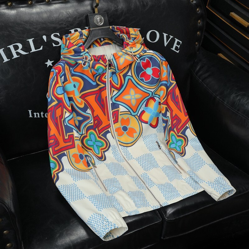 Luxury High-Street Hooded 2026 Spring/Autumn European Collection New Model Directly from Manufacturer Men's Jacket