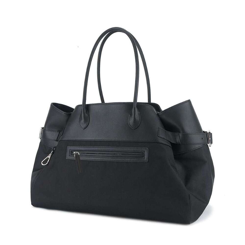 Margaurx Tote Commuter Nylon Canvas With Leather Accents Large Capacity Suitable For Storing Computers Handbag Shoulder Bag SENYY