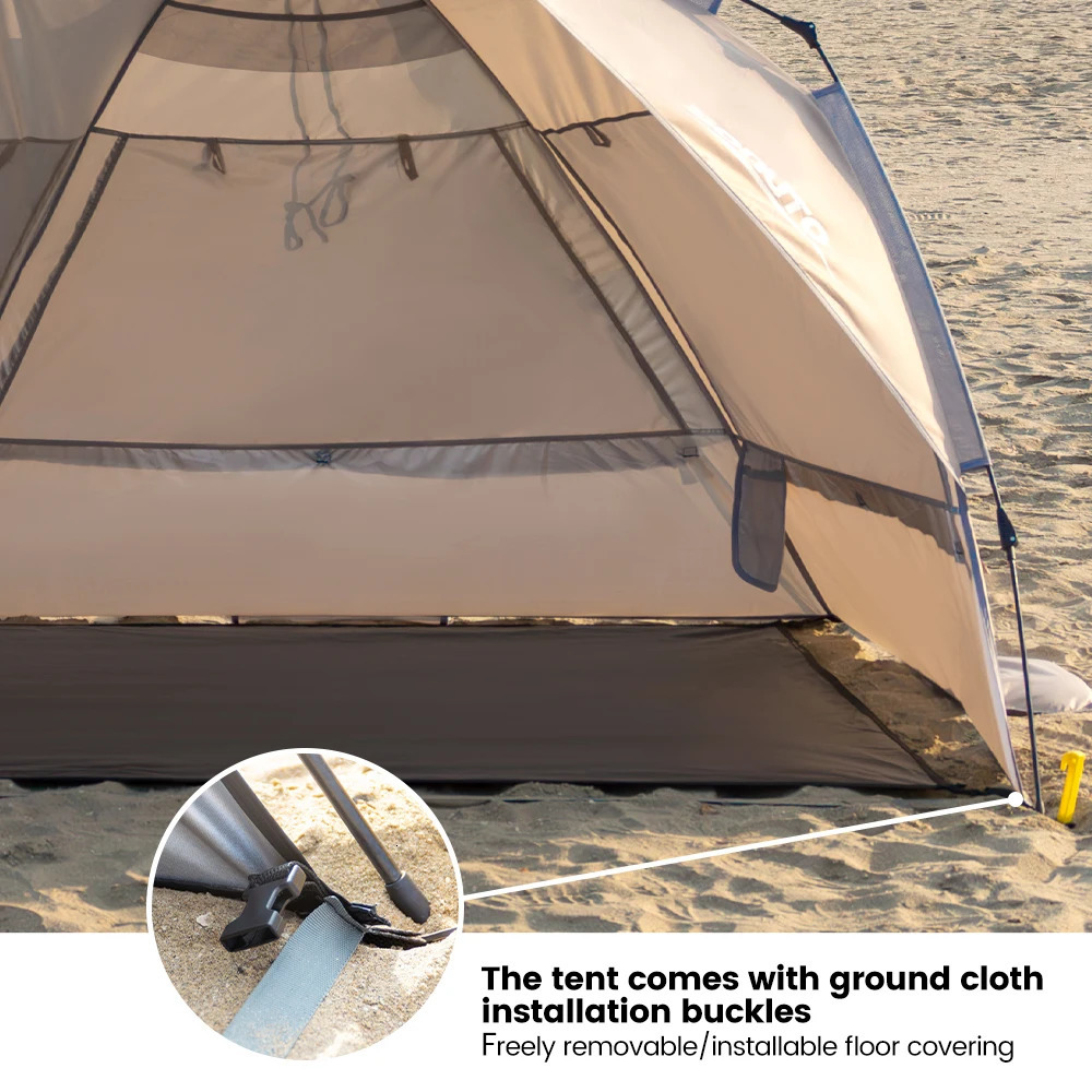 Sonuto Outdoor 34P OneTouch Camping Tent Quick Automatic Opening Beach Fishing Family Travel Picnic Park AntiUV Shade 260506banjia - view 4