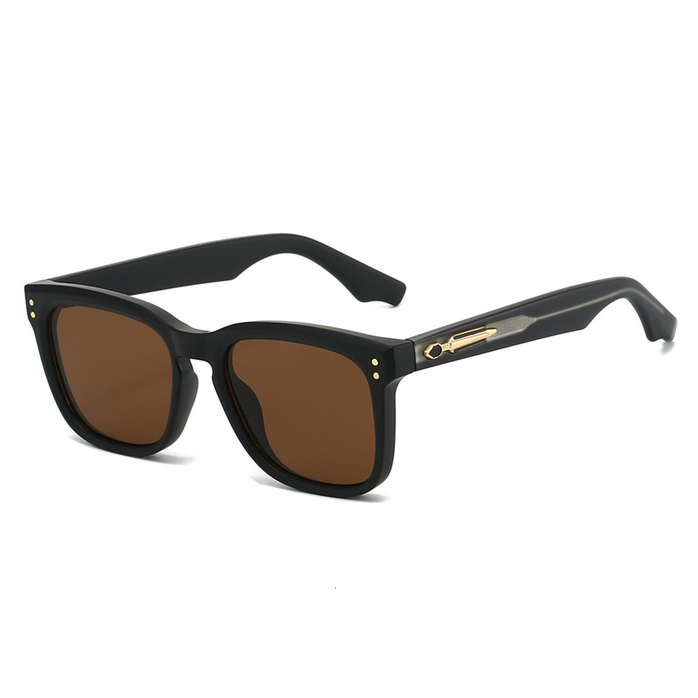 High Quality 98109 Hot-Selling Simple High-End Feel Women's Export Model UV Protection Big Brand Same Style Sunglasses