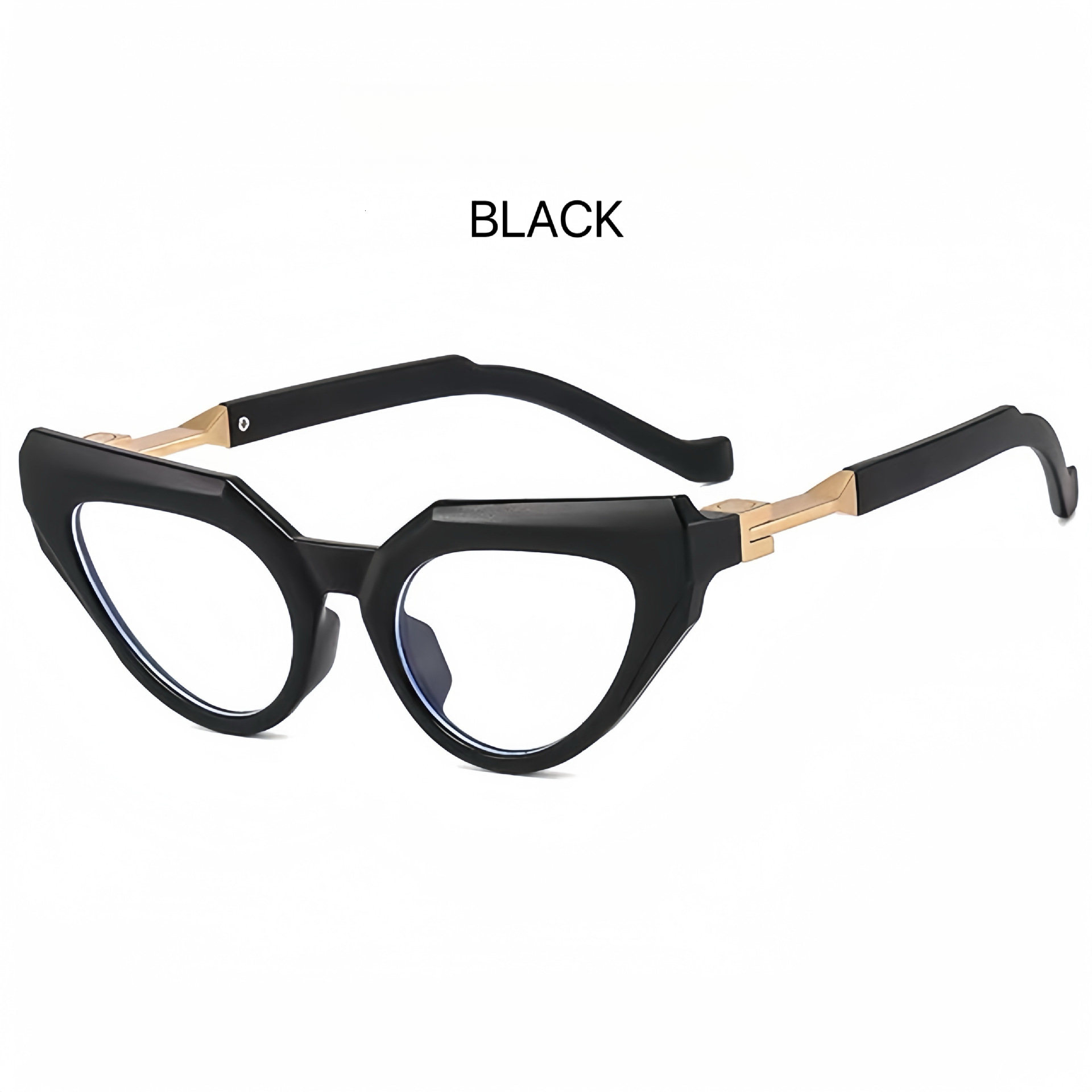 New Y2K Future Technology Style Designer Sunglasses Luxury Cat Eyes Black UV400 Anti UV Sunshade Street Photography Outdoor Glasses Women's Acces