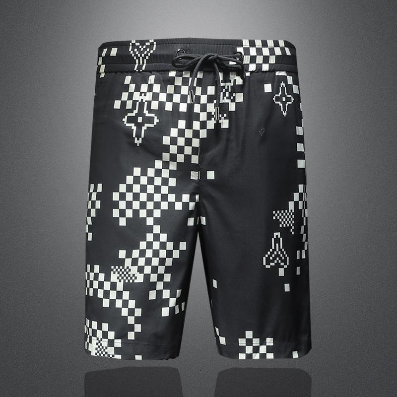 High-end quality! 2026 summer new men's thin-strap casual shorts, mid-length pants in the same style as famous brands, European