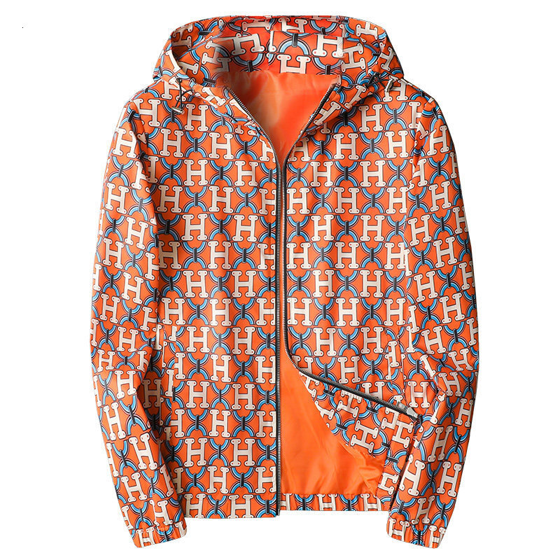 Men's fashionable popular hooded 2026 spring new men's jacket, European style trend