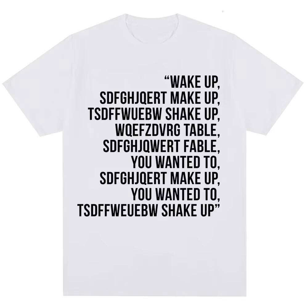 Wake Up System of A Down Chop Suey Men Women Fashion Rock Band Hip Hop Vintage T-shirt Oversized Casual Cotton T Shirts 26L0508