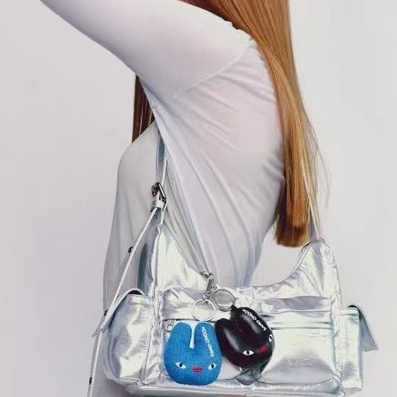 Retro Ladies Shoulder Bags Underarm Bags Leather Vintage Fashion Trendy Womens Purses And Handbags Y2k 240926