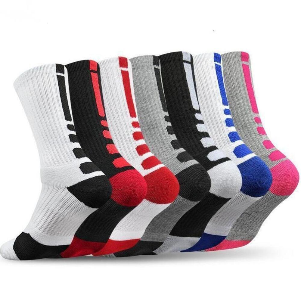 Elite Socks World Cup Football Sports Socks Running Socks Trendy Color Block Stripe Shock Absorption Breathable Non-slip Athletic Crew Socks Running - view 3