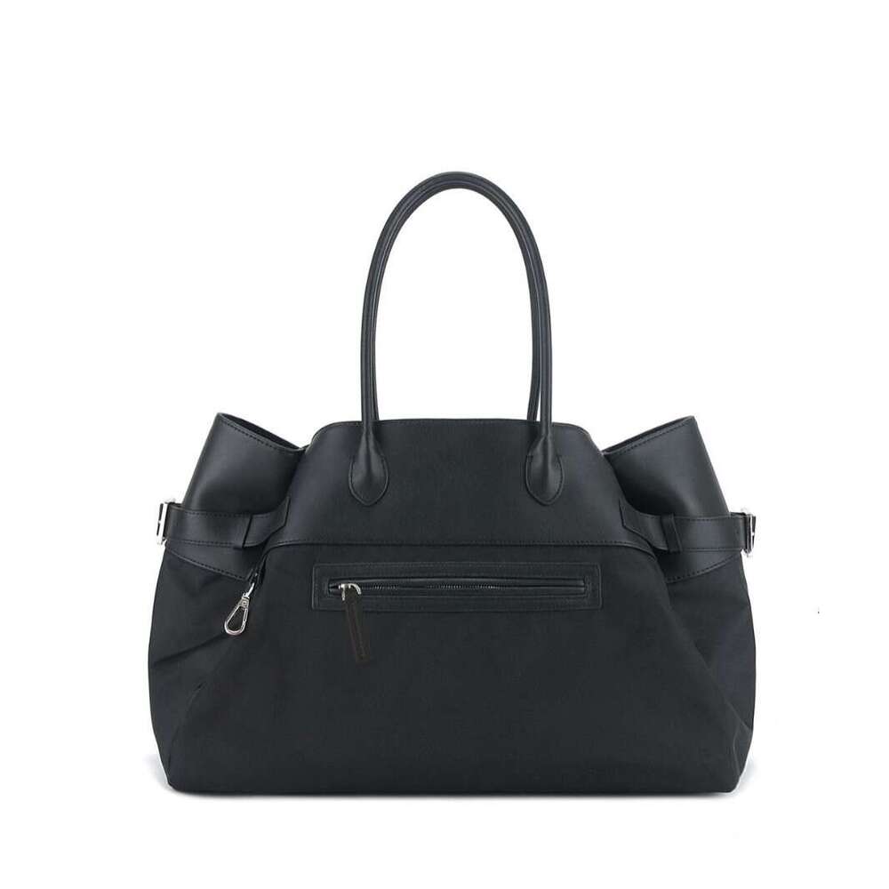 Margaurx Tote Commuter Nylon Canvas With Leather Accents Large Capacity Suitable For Storing Computers Handbag Shoulder Bag SENYY