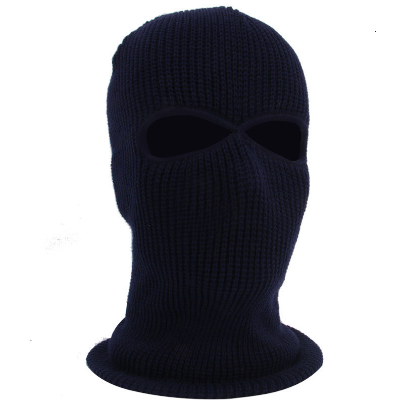 Warm Ski Mask Knitted Face Cover Adult Winter Balaclava Full Face Mask For Winter Outdoor Sports Motorcycle Windproof 250928