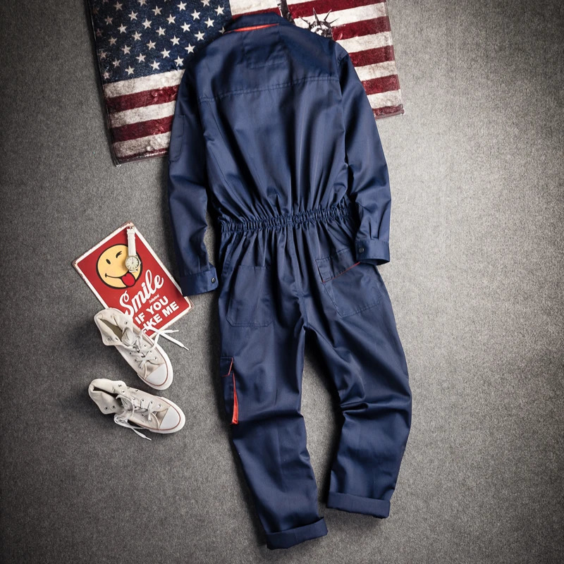 work Overalls Workers Uniform Men Women Working Coveralls Welding Suit Car Mechanic Jumpsuit Workshop Clothes S5xl 260508 - view 3