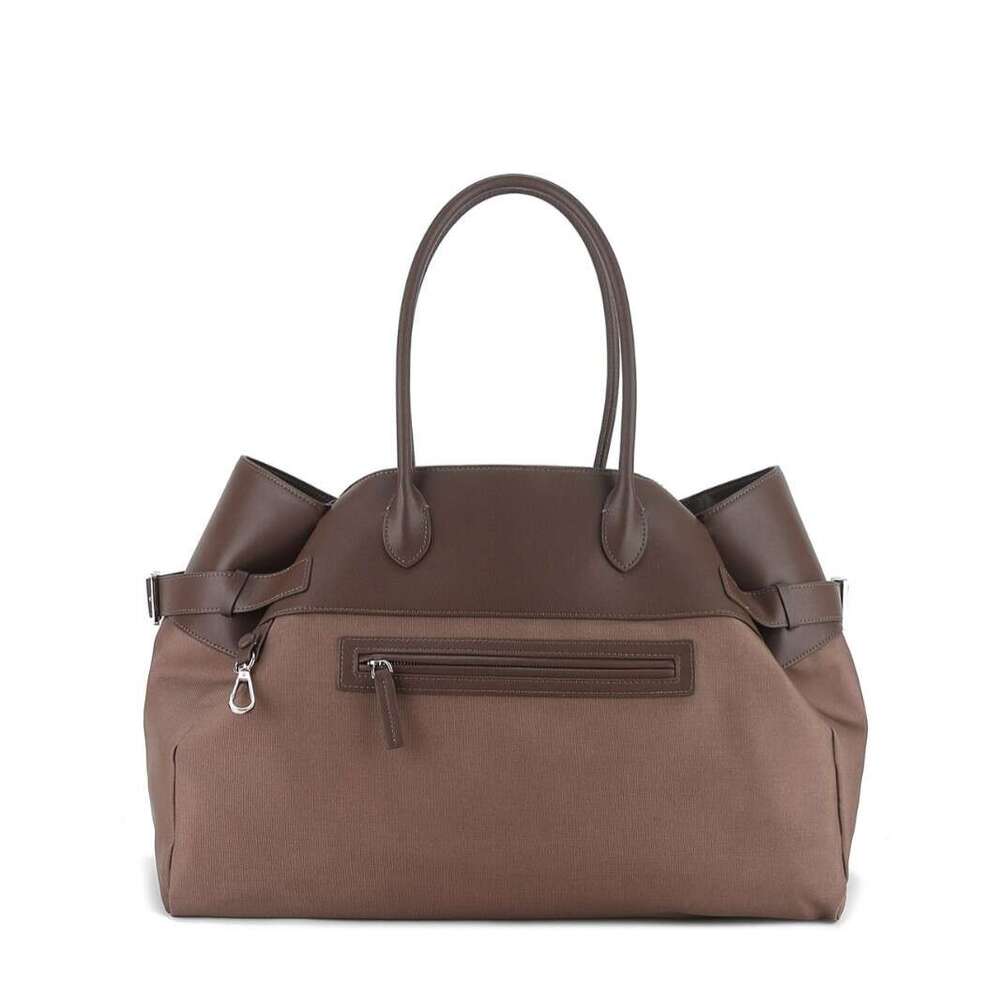 Margaurx Tote Commuter Nylon Canvas With Leather Accents Large Capacity Suitable For Storing Computers Handbag Shoulder Bag SENYY