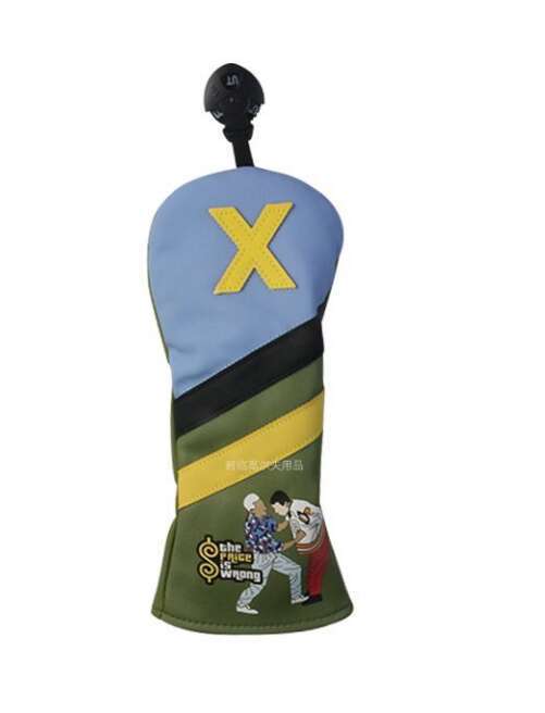 Happy Gilmore Club Headcover for Drivers Fairway Woods and Mallet Blade Putter Funny club cover 26Y0309