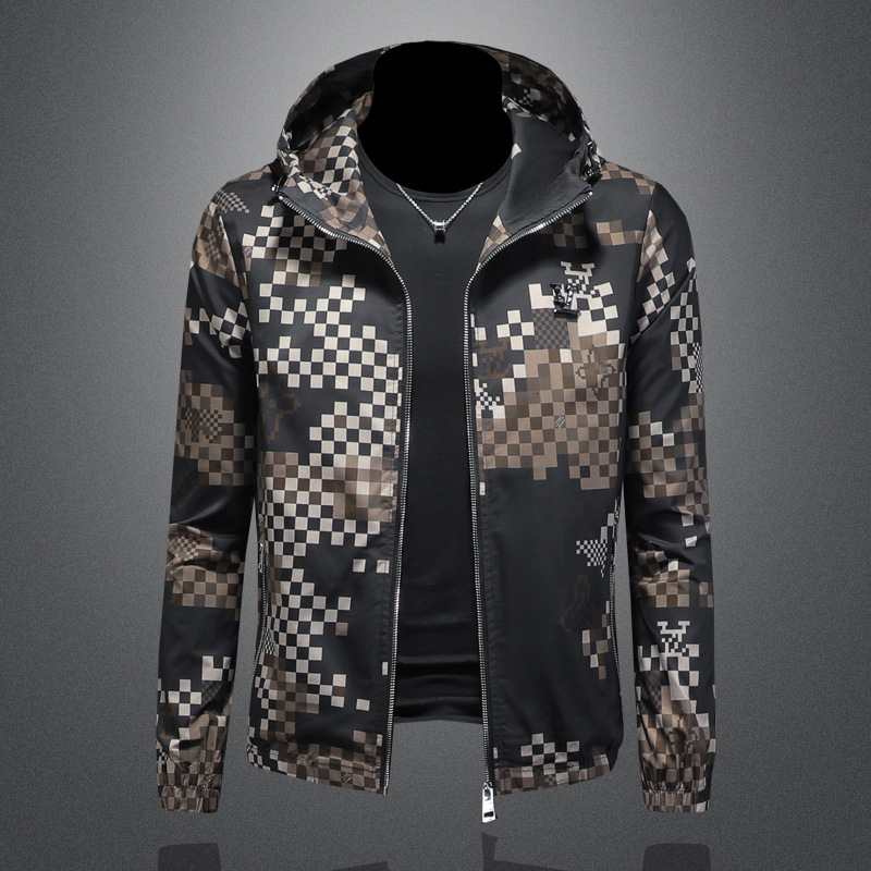 Coat European Fashion Hooded Jacket 2026 Autumn New Model Factory Direct Sale Hot-Selling Men's Clothing