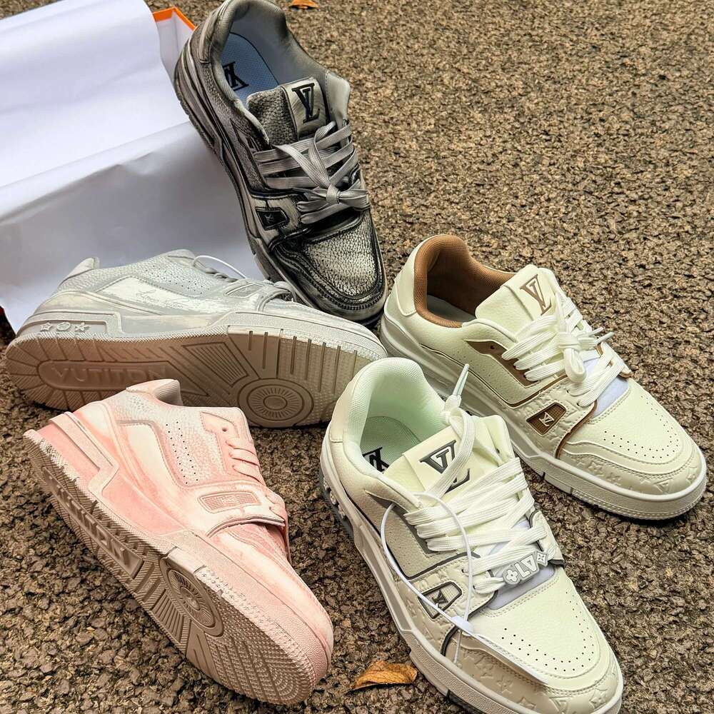 Hot Free shipping VUTITDN designer shoes for mens womens casual shoes pink black khaki grey Fashionable and versatile outdoor sneakers sport shoes