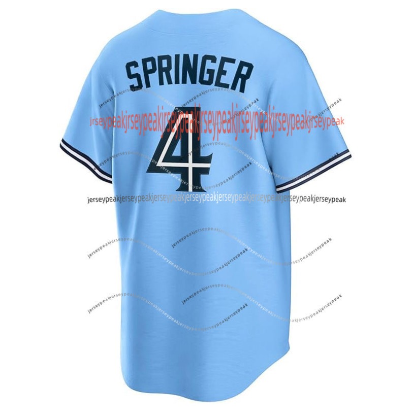 Torontos 2026 50th Anniversary Blue Baseball Jasy jersey Je Carter 27 Vladimir Guerrer Jr. Kazuma Okamoto 4 Gerge Springer 30 Kirk 39 Trey Yesavage 22