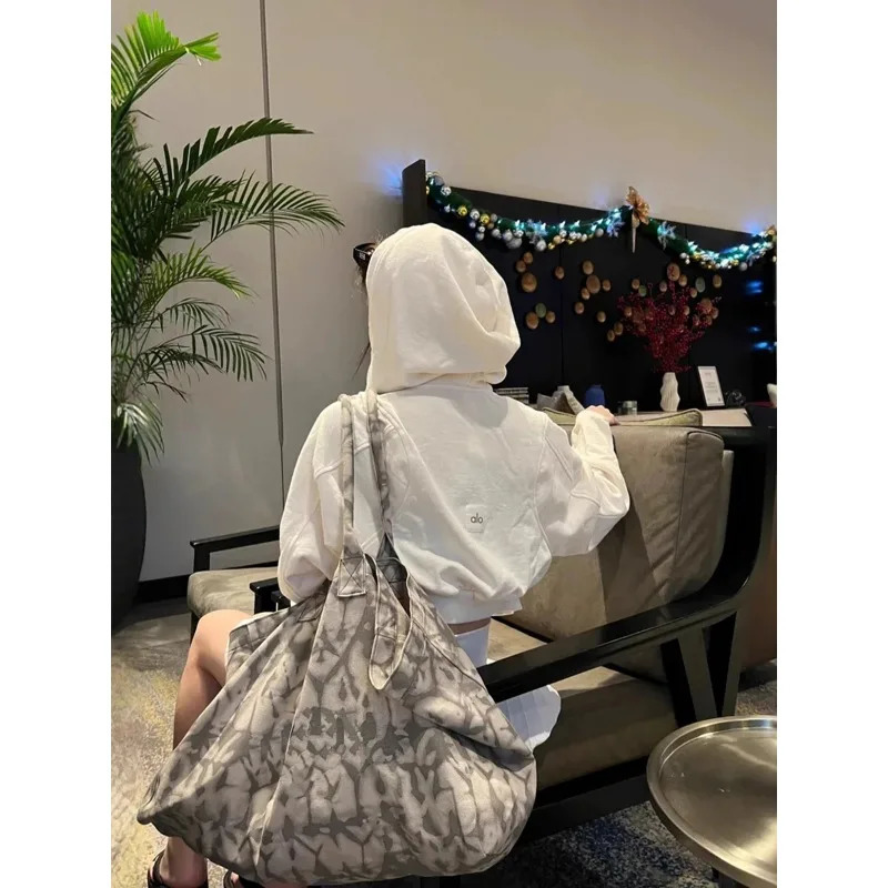 Casual Canvas Tote Bag ex Large Capaci op Yoga Bag Handheld Outdoor Sports Fitn 260508
