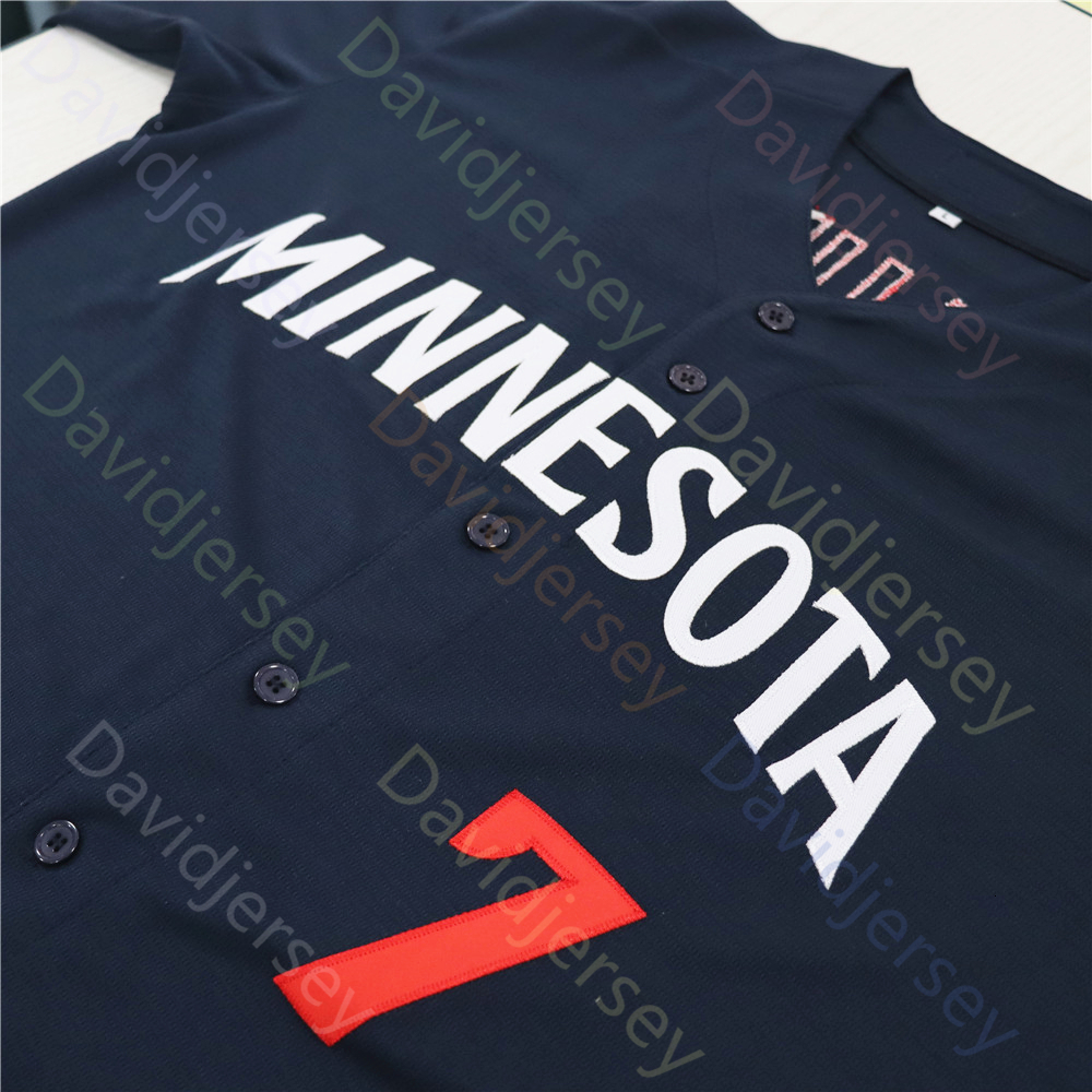 MinnesotaS Twins Baseball Jersey Walker Jenkins Byron Buxton Royce Lewis Kirby Puckett Taj Bradley Mick Abel Ryan Jeffers Bailey Ober Lee Ryan Hendrik