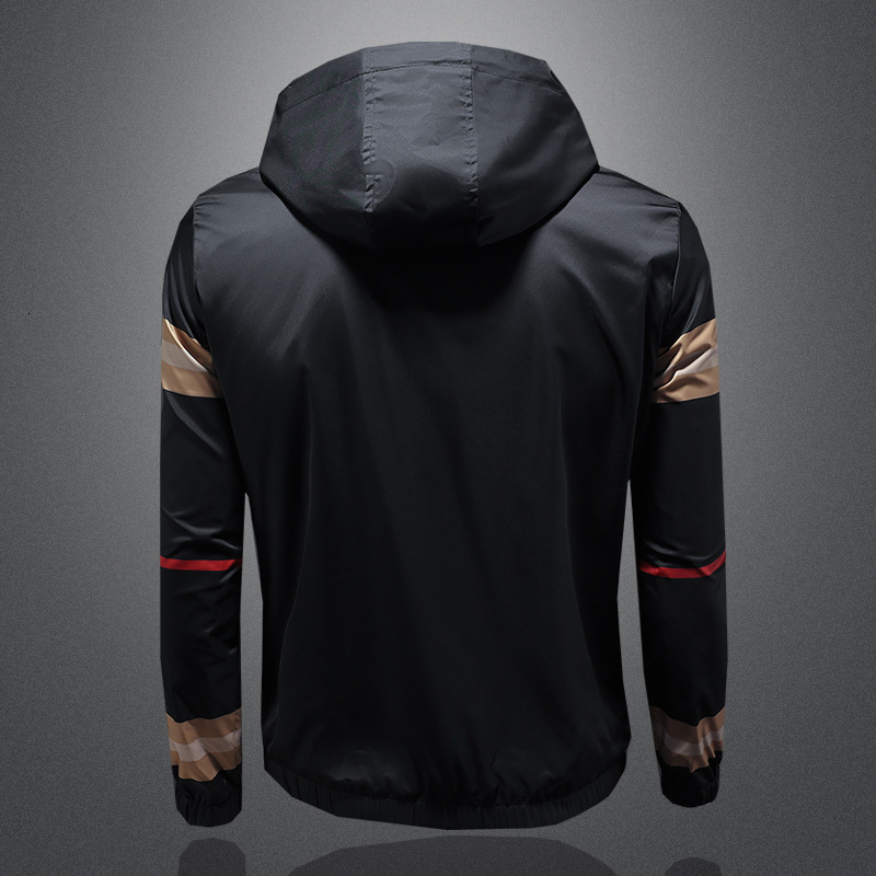 European fashion jacket, hooded coat, 2026 autumn and winter new style, famous brand men's clothing, direct sales from manufacturer, popular item