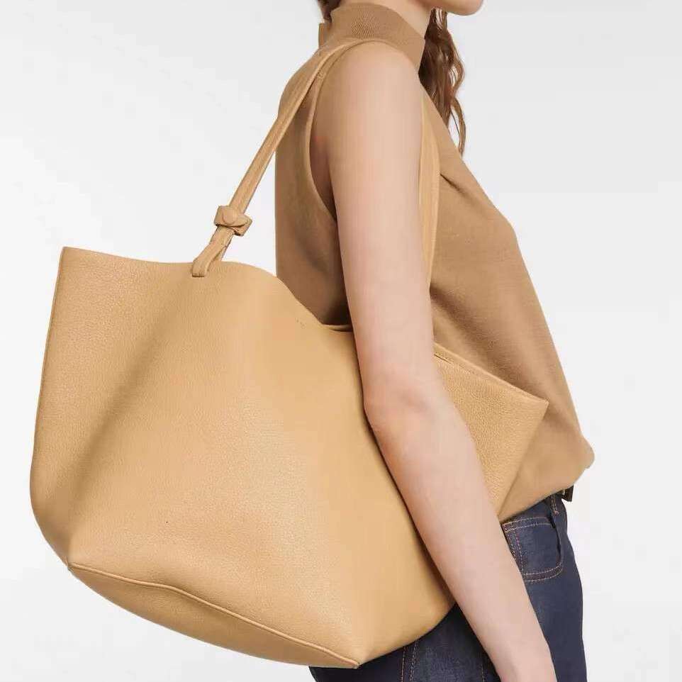 Cross Border Bestseller Row Home Park Tote Shoulder Bag Made Of Top Layer Cowhide Versatile And Large Capacity Underarm SENYY