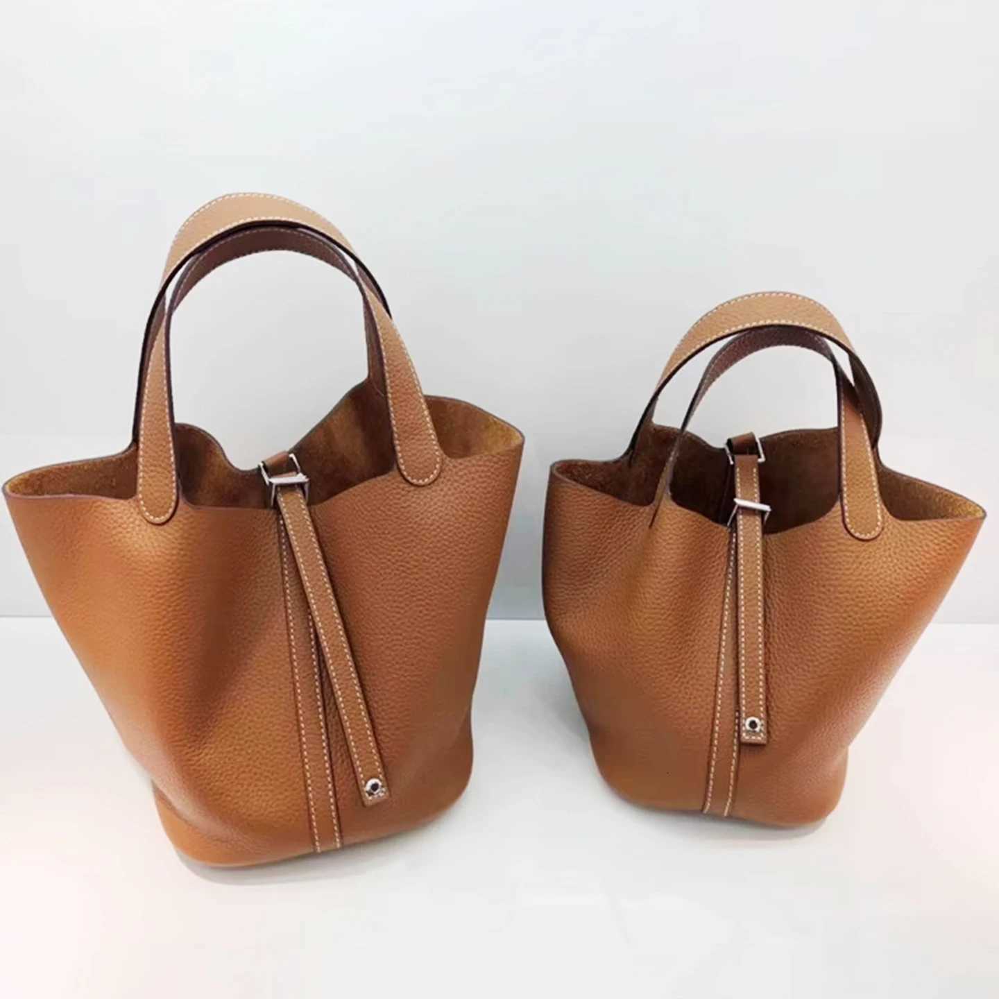 MENDY Women Bags Handbags Bucket Bag Real Leathe Fashion Tote Bag Genuine Leather Desginer Big Size Large Lady Hand Bags H260507