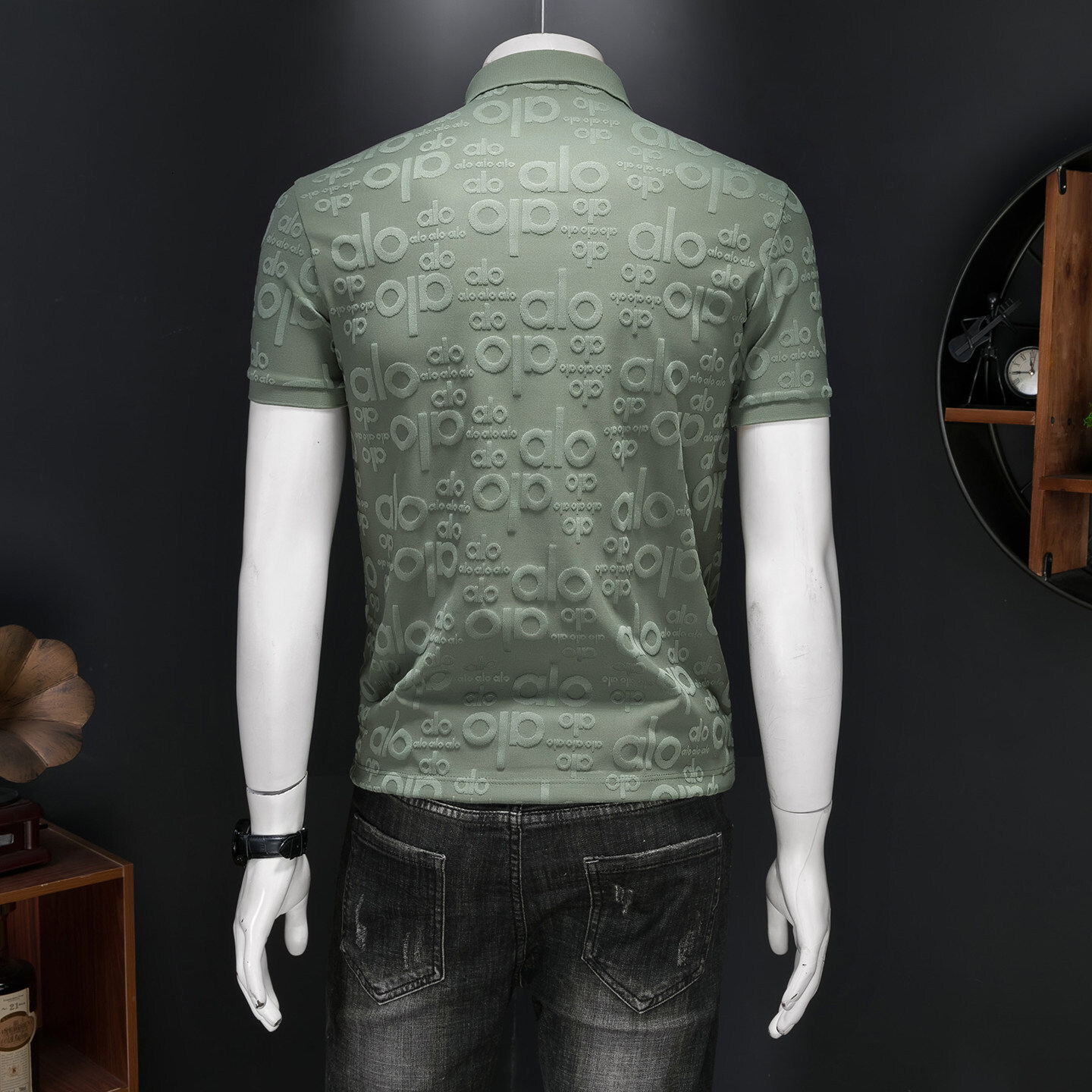 2026 Summer Best-Selling POLO Shirt European Style Embroidered Turn-Down Collar Short-Sleeve T-Shirt Men's Apparel Wholesale