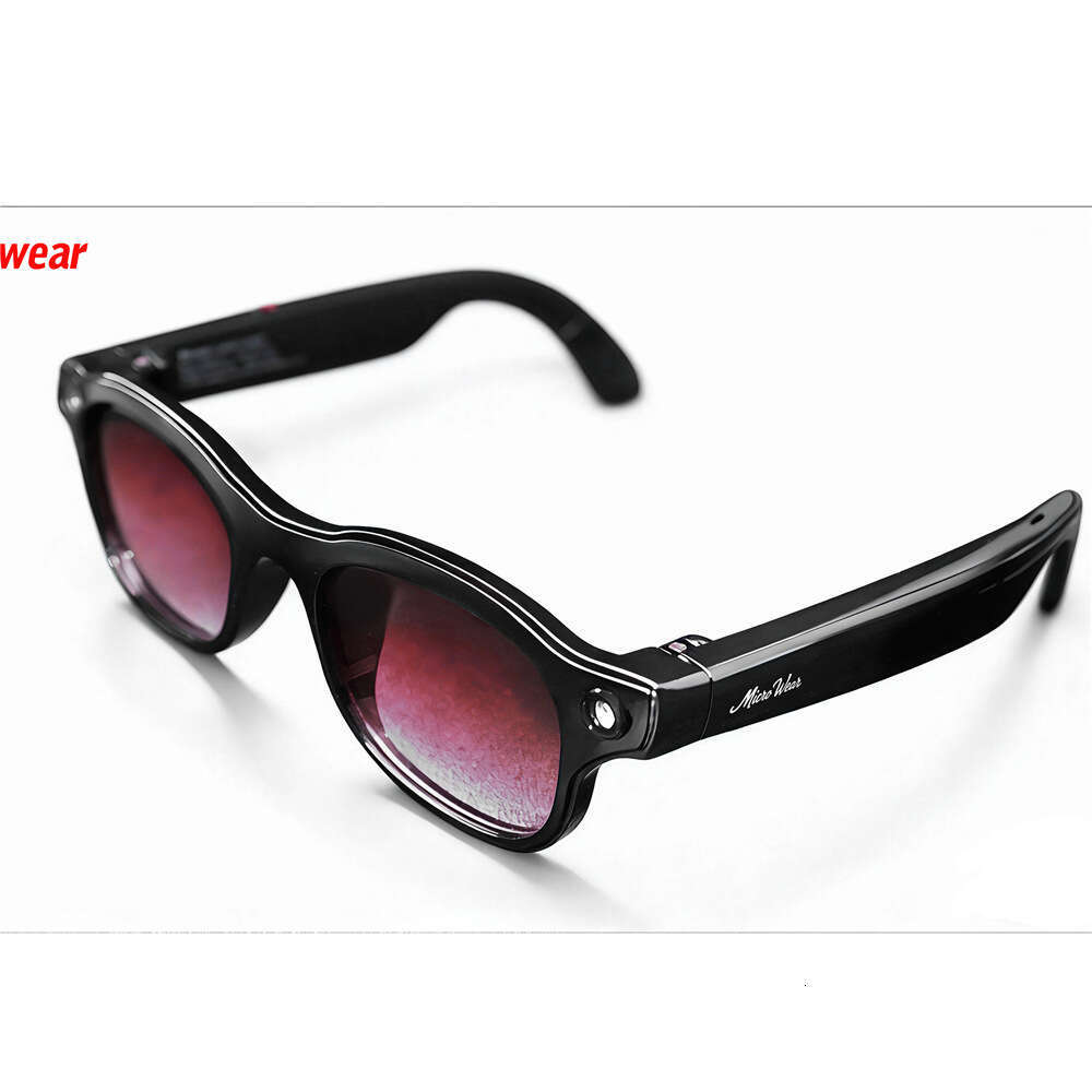 Famous Brand Microwear AI Smart Glasses With Million Camera HD Photo And Video Recording Object Recognition CKS