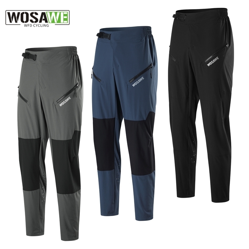 WOSAWE Cycling Pants Spring Summer Quick Drying Sports Pants Women Mens Pants MTB Road Bike Pants Breathable Bicycle Trousers 260429