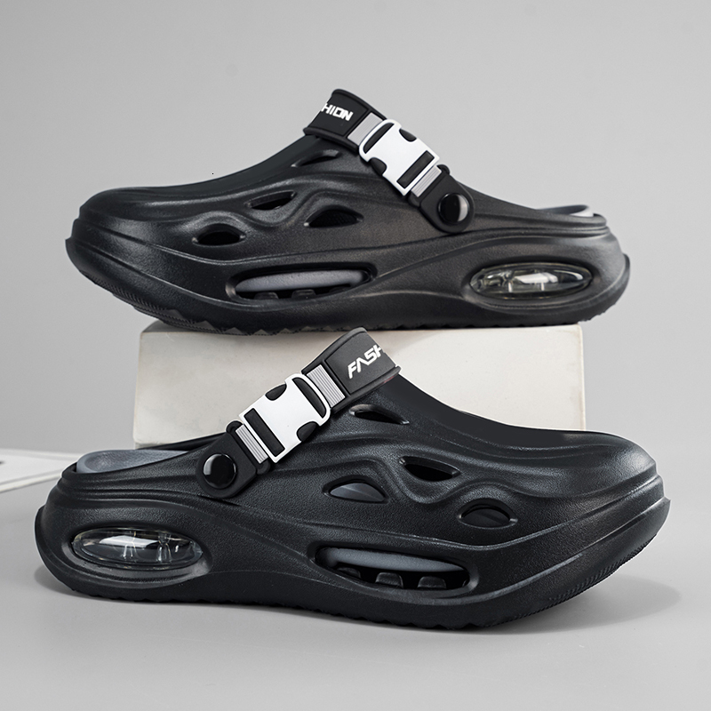 Shoes 2026 New Creative Trendy Men's Slippers with Cushioning Effect