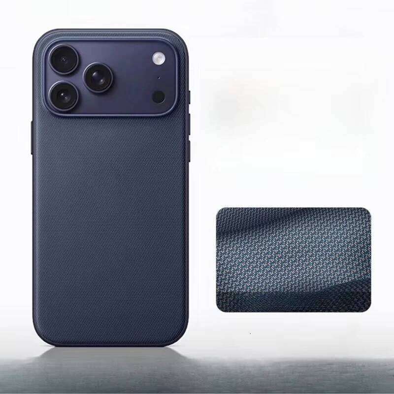 Luxury Tech Woven Magnetic Adsorption Phone Case Iphone 17 16 15 14 13 Pro Max TechWoven for Magsafe Wireless Charge Cover 26W0508