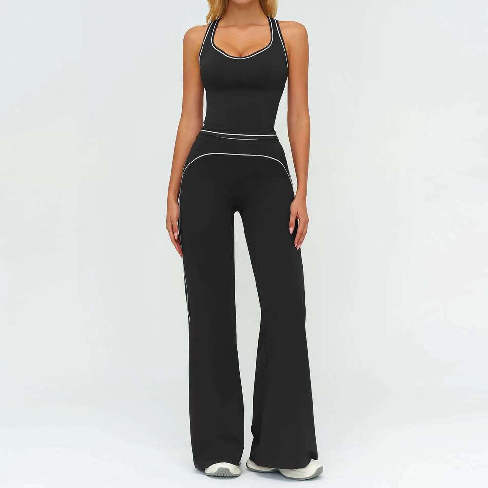 2PCS Set Fitness Tracksuits Gym Workout Athletic Wear Women Yoga Suit Sexy Sports Bra High Waist Leggings Sportswear 26L0508