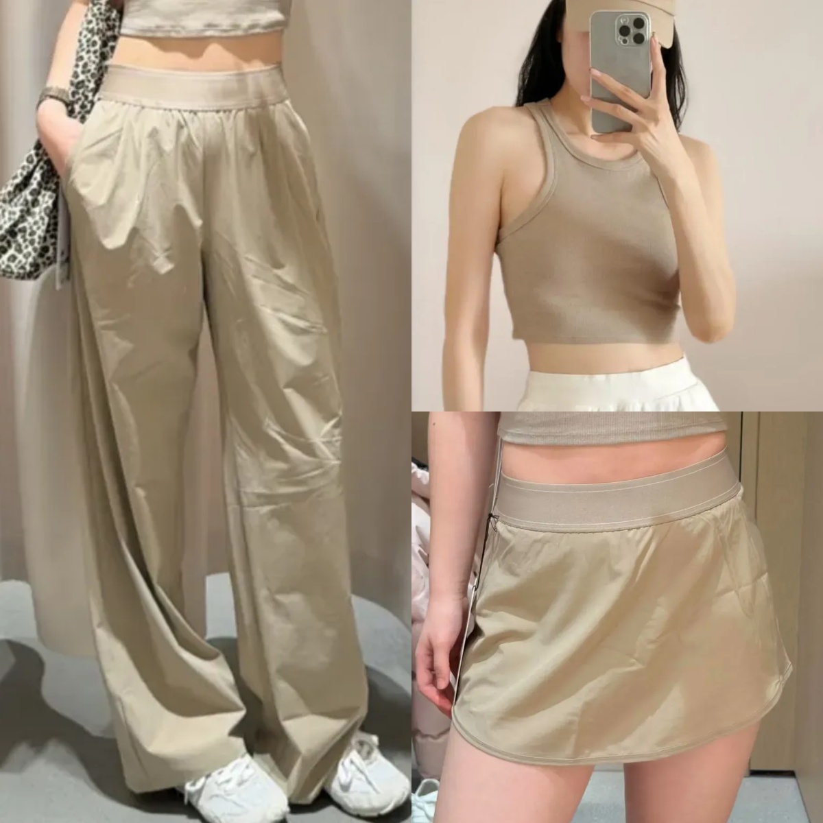 New Arrival Gravel Designer Womens Yoga Outfits Tank Top Woman Fitness High-Waisted Elastic Waist Slimming Quick-Dry Anti-glare Comfortable Breathable