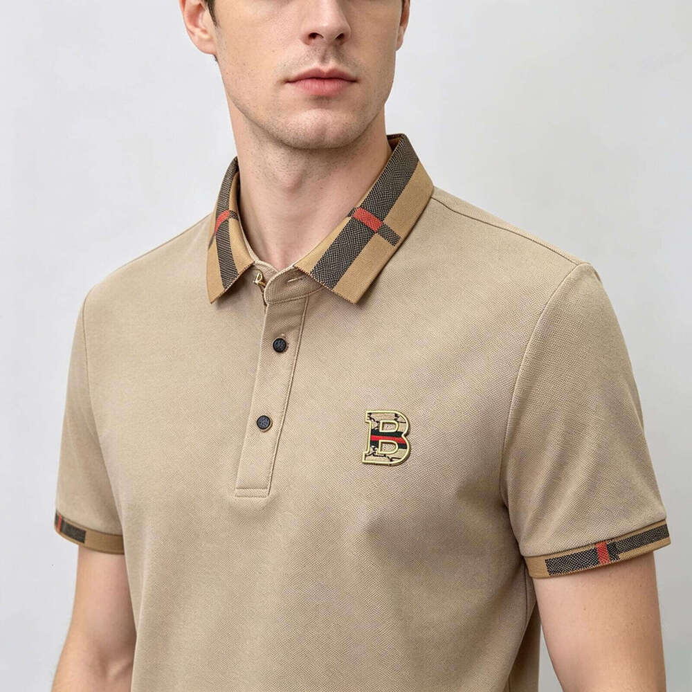 Luxury Brand Designer Clothes Premium Business Paul Authentic Men's Clothing Men's Polo Shirt Summer Turn-Down Collar With Fashion Design Sh