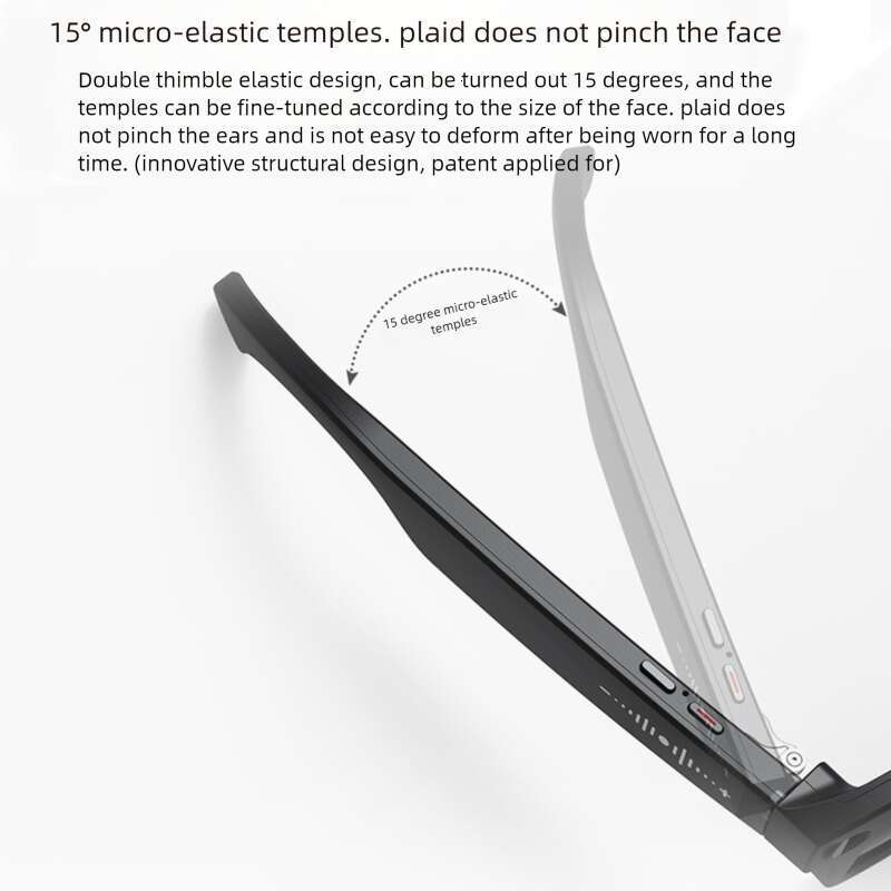 Famous Brand New Smart AI Charging Compartment Dual Core Architecture Patent Design Comfortable To Wear HD Photography Glasses CKS