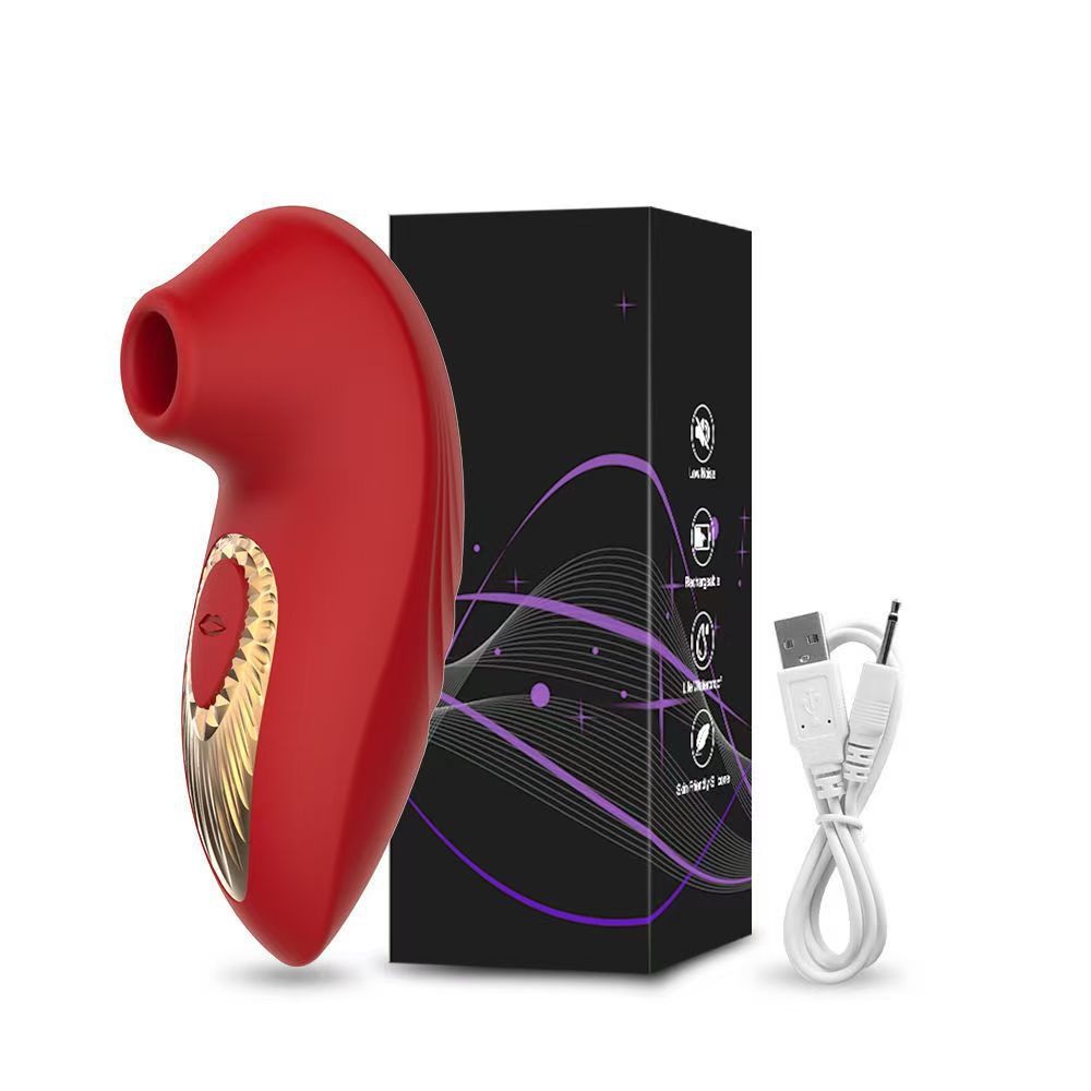 10 Modes Sucking & Vibration Stimulator, USB Rechargeable Silicone Adult Sex Toy for Nipple, Clitoral & Multi-Zone Pleasure