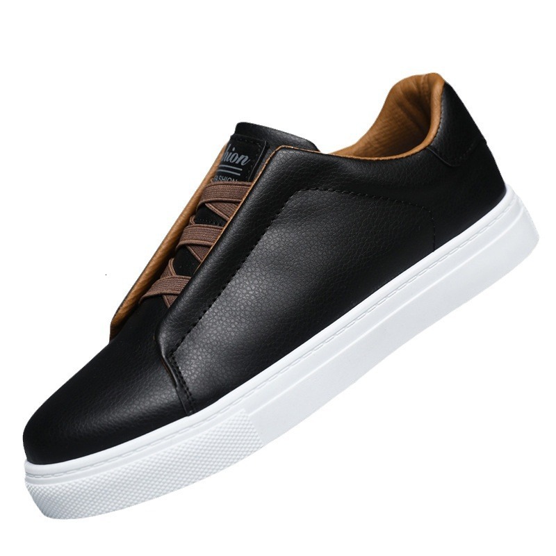 Men's Fashion Solid Color Low-Top Skateboard Shoes Comfortable Non-Slip Durable Sports Shoes for Outdoor Activities daily outfit