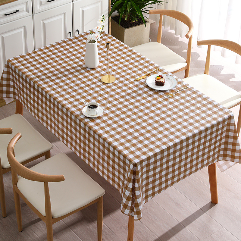 YL-38611 Custom Multi-Color Pattern PVC Tablecloth - Waterproof, Oil-proof, Heat-resistant, Wash-free
