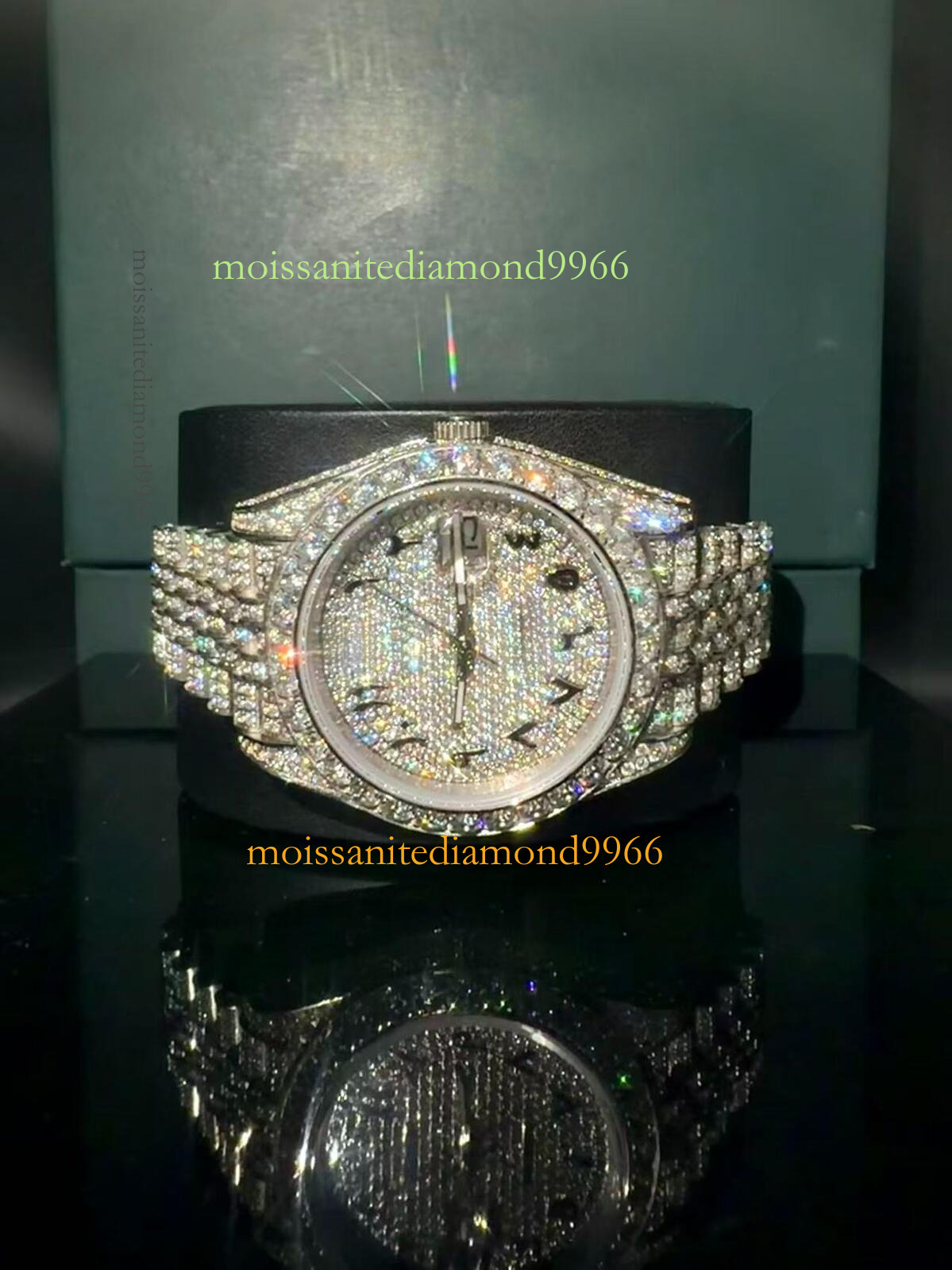 Vvs Orologio Con Diamanti Orologio Di Design Elegante Orologio Completamente Au…