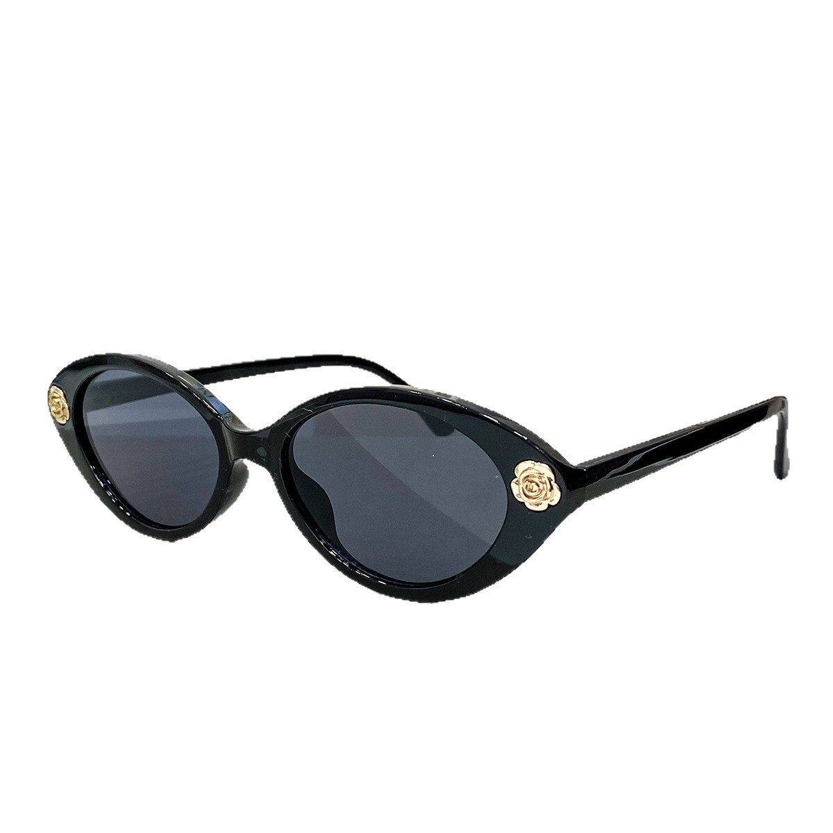 2026 New Designer Versatile Retro Cat-eye Sunglasses For Stylish Urban Street Photography Elegant And Sophisticated Fashion Sunglasses With Floral Des